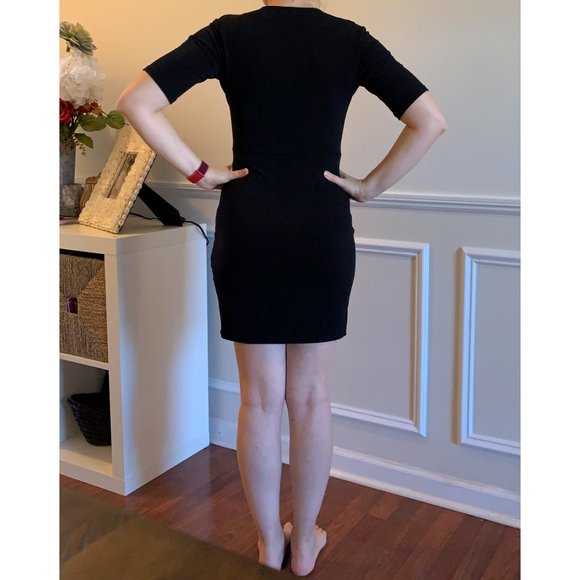BANANA REPUBLIC S MIDID SLEEVE MINI DRESS - Picture 3 of 5